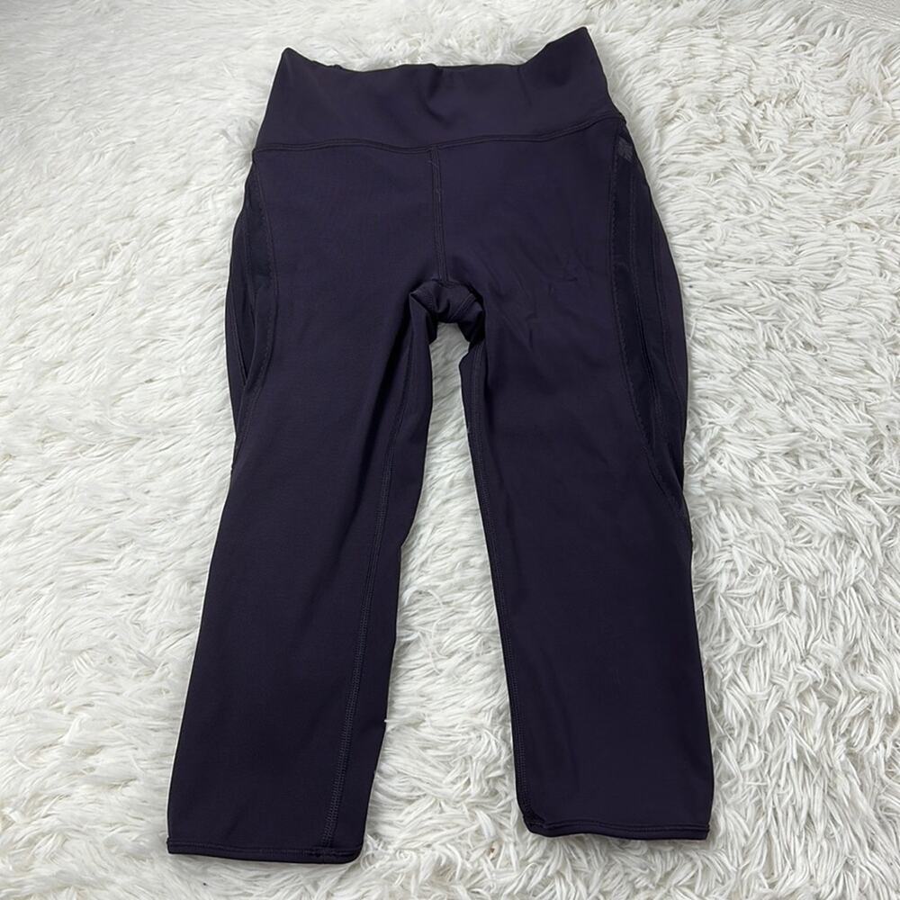 Lululemon Sun Setter Crop (17") Boysenberry